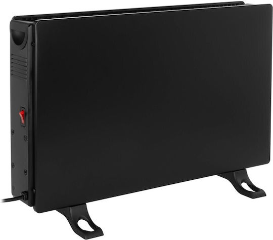N'Oveen Convector Heater Floor 2000W with Electronic Thermostat 60x37.5cm Black
