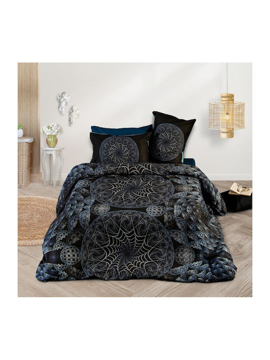 SB Home Set Cearșafuri 240x260cm. Planets Benzină 4buc