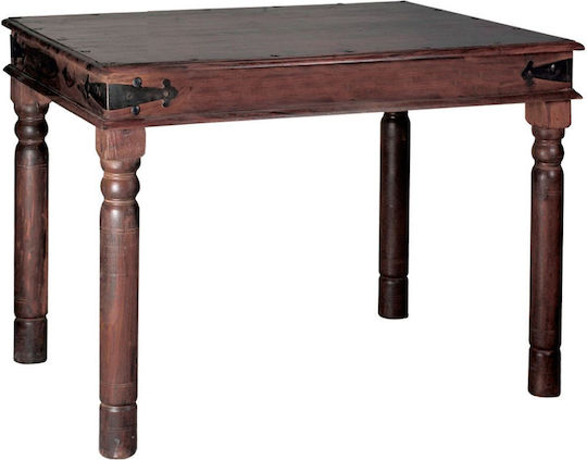 Ostia Kitchen Walnut 80x80x76cm