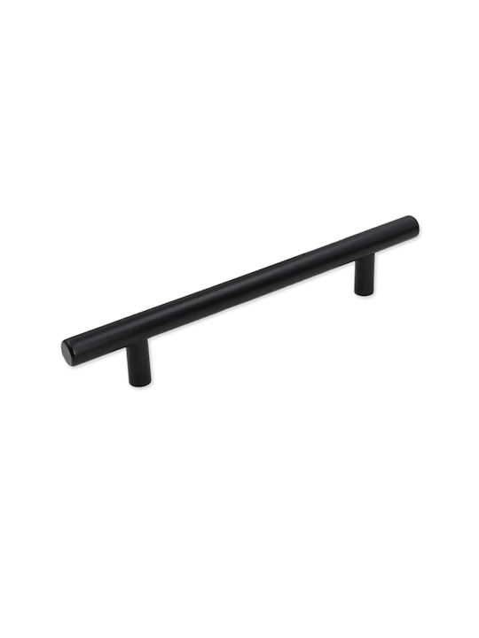 Import Hellas 4797 Grip Mobilier din Metal în Culoare Negru 220mm (Distanța între Centre 160mm) 4797 1buc