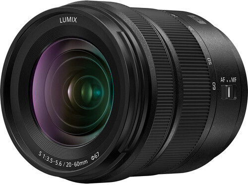 Panasonic Lumix S5 II Mirrorless Φωτογραφική Μηχανή Kit (Lumix S 20-60mm F3.5-5.6) Μαύρη