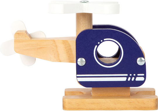 Small Foot Vehicle Helicopter Legler made of Wood for 18++ Months