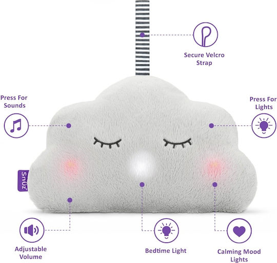 Snuz Παιχνίδι Ύπνου SnuzCloud με Λευκούς Ήχους για Νεογέννητα