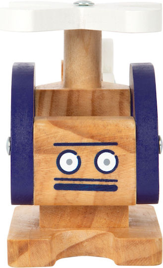 Small Foot Vehicle Helicopter Legler made of Wood for 18++ Months