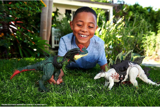 Action Figure Stegosaurus Jurassic World Dinosaur for 4+ years old Years 35cm.