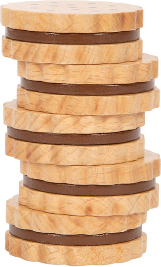 Small Foot Wooden Filled Cookies for 3+ Years 5pcs