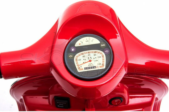 Лицензиран Vespa Piaggio Електрическо 6 волта Бял