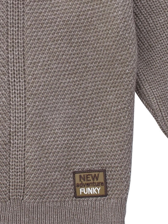 Funky Kids Blouse Long Sleeve Beige