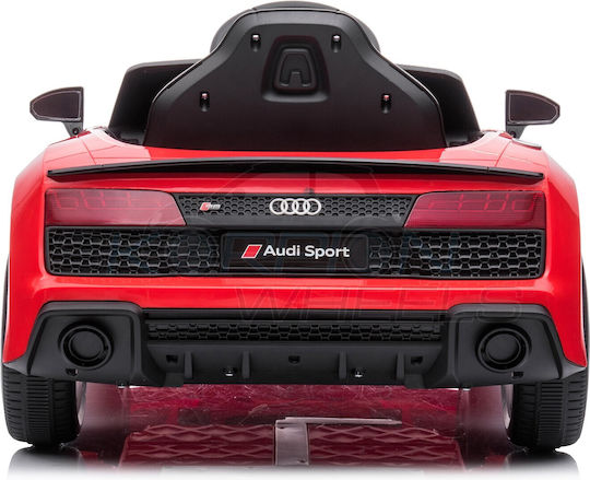 Audi R8 Spyder Μονοθέσιο με Τηλεκοντρόλ Licensed 12 Volt Κόκκινο για 3+ Ετών
