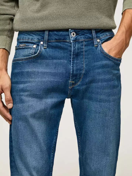 Stanley Ανδρικό Παντελόνι Τζιν με Slim Εφαρμογή Blue