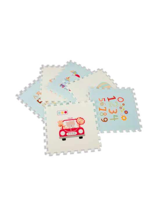 Loco Interactive Kids Floor Puzzle Sky with Animals 6 Pieces