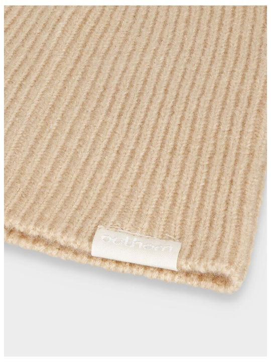 Knitted Beanie Cap Beige OTHAW22ACAPF043-12S