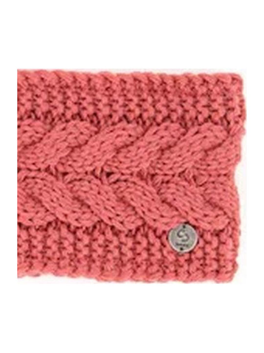 Laurentian Beanie Cap with Braid Red
