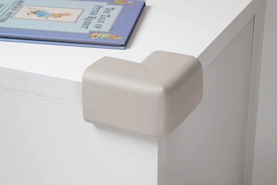 Prince Lionheart Protection Corner with Sticker made of Plastic in Beige Color 4pcs C