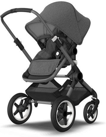 Bugaboo Fox 3 Reglabil 2 în 1 Cărucior pentru copii Potrivit pentru Nou-născut Grafit/gri Melange 9.9kg