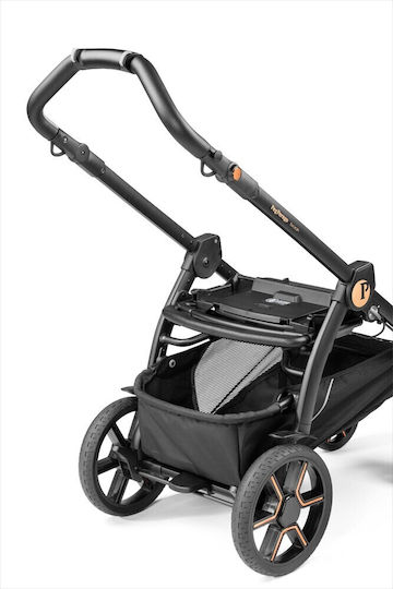 Peg Perego New Book Ρυθμιζόμενο Καρότσι Μωρού Kατάλληλο για Nεογέννητο Blue Shine 12.3kg