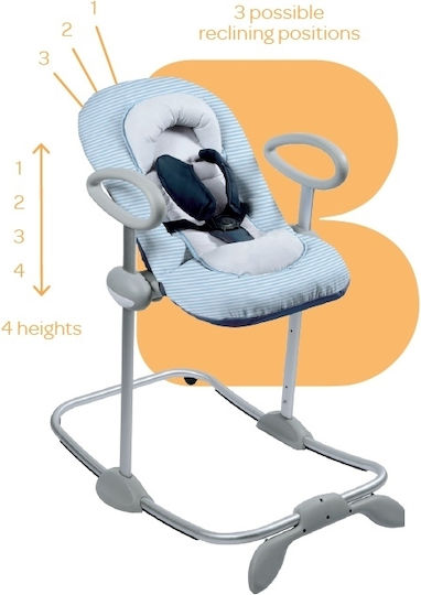 Beaba Χειροκίνητο Relax Μωρού Up & Down IIΙ Leaves για Παιδί έως 9kg