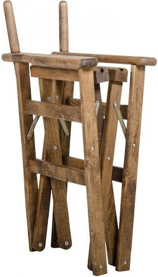 Pakketo Retto Skeleton for Director's Chair Wooden 61x51x86cm Brown