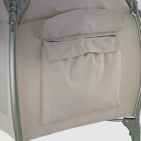 Inglesina Lodge Laufstall 2 Ebenen mit Matratze Burgundisch 126x72cm