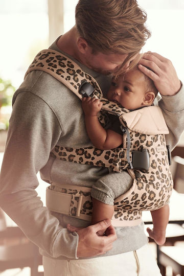 BabyBjorn Classic Carrier One Cotton Beige Leopard