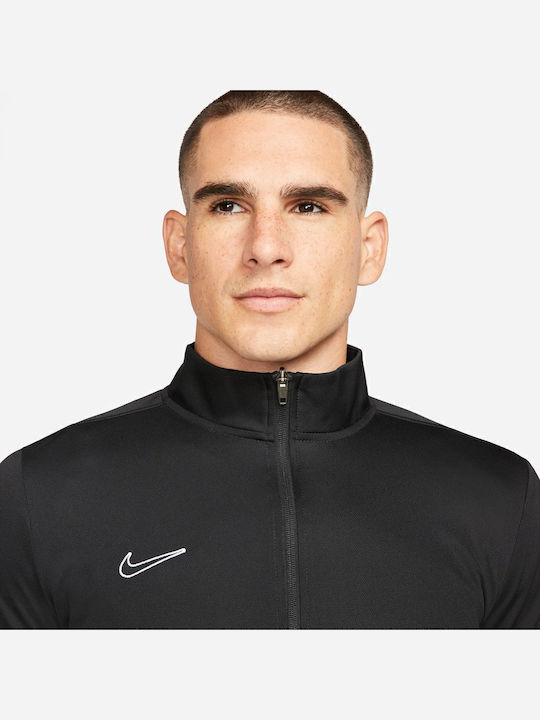 Academy Σετ Φόρμας Dri-Fit Γυαλιστερό με Λάστιχο Μαύρο