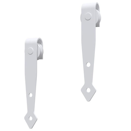 vidaXL Door Return Mechanism for Doors up to 122cm and 20kg White