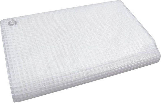 vidaXL Αδιάβροχος Μουσαμάς 140gr/m² 3x3μ. Ελαφρού Τύπου Λευκός