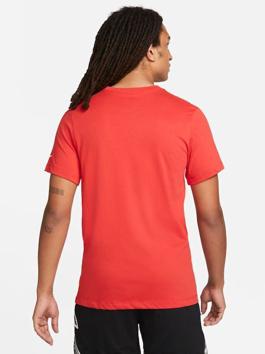 Nike Giannis Dri-FIT Dri-Fit T-shirt Κόκκινο