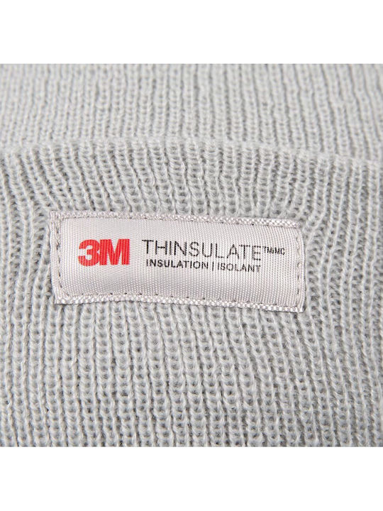 Beanie Männer Beanie Gestrickt in Gray Farbe