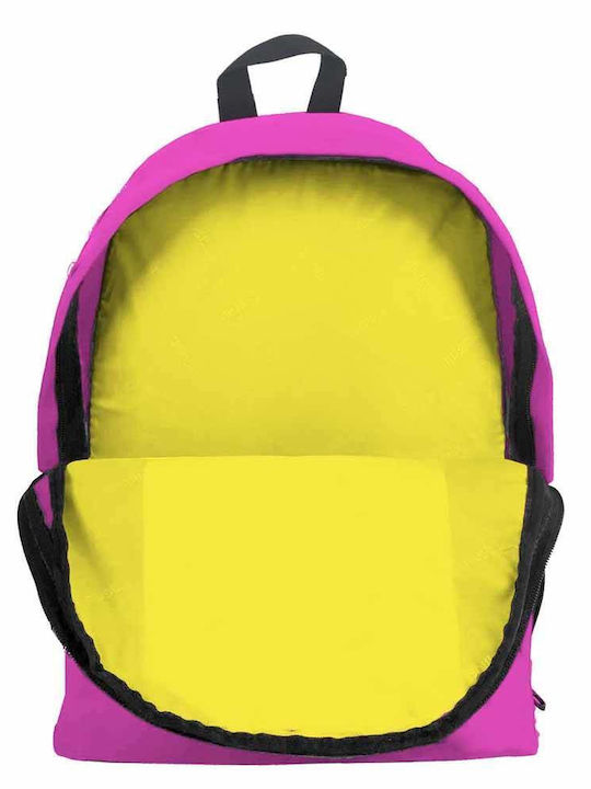 Must Monochrome Plus School Bag Backpack Junior High-High School Fuchsia 25lt