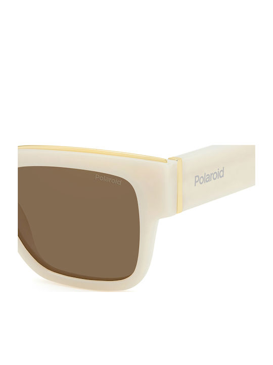 Polaroid Unisex Ochelari de soare cu Albastru Cadru și Maro Polarized Lentilă PLD6198/S SZJ/SP