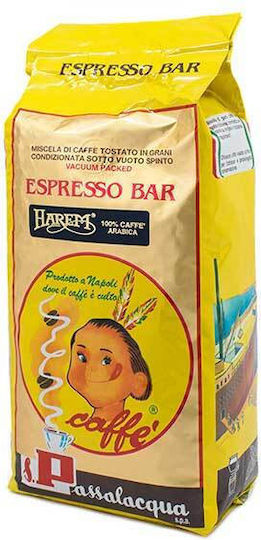 Passalacqua Espresso Coffee Arabica Jamaica Harem Whole Beans 1kg