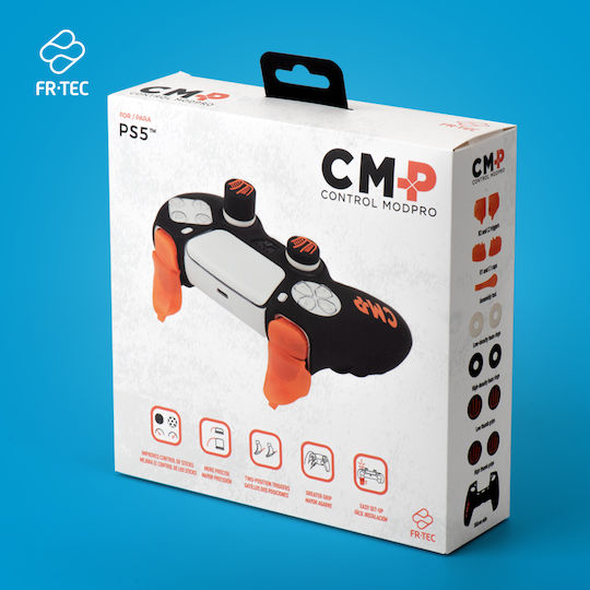 FR-TEC Control Mod Pro Skin για Χειριστήριο PS5 Μαύρη