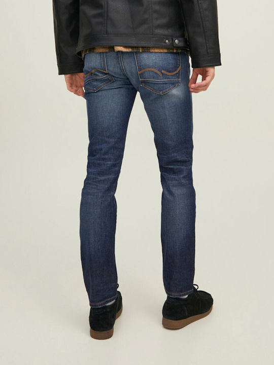 Jack & Jones Ανδρικό Παντελόνι Τζιν σε Slim Εφαρμογή Slim/Straight Fit