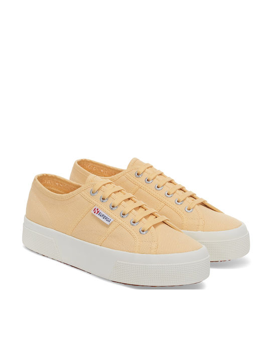 Superga Flatforms Sneakers Yellow