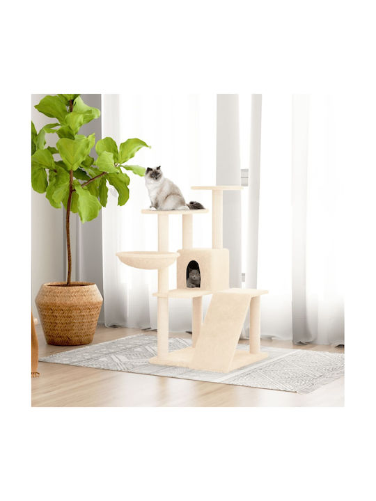 vidaXL Scratching Post Cat Trees Beige 60x72x94cm