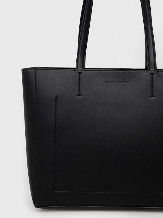 Calvin Klein Sculpted Γυναικεία Shopper Τσάντα από Συνθετικό Δέρμα