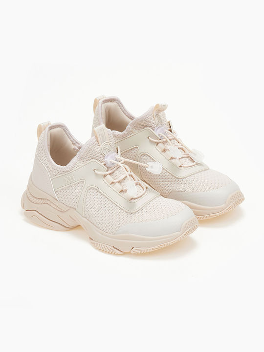 Xti Damen Chunky Sneakers Beige