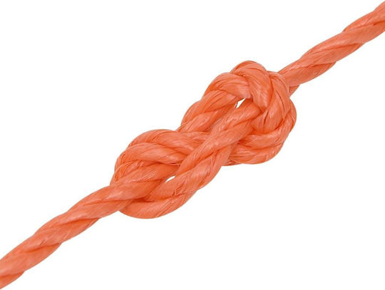 vidaXL Rope with Diameter 3mm and Length 500m Orange Work Rope 3mm 500m made of Polypropylene