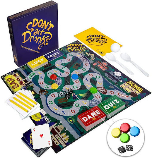 Board Game Don't Get Drunk for 2-8 Players 21+ years Envy Born Games