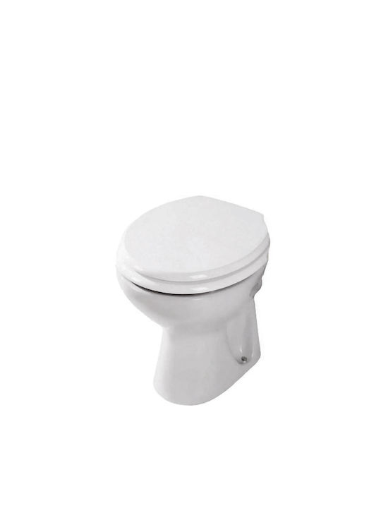 General Trade Capac WC Plastic 43.4x37cm Alb