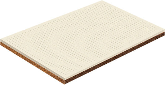 Greco Strom Cradle Mattress Erato with Coconut Fiber & Latex 50x86cm