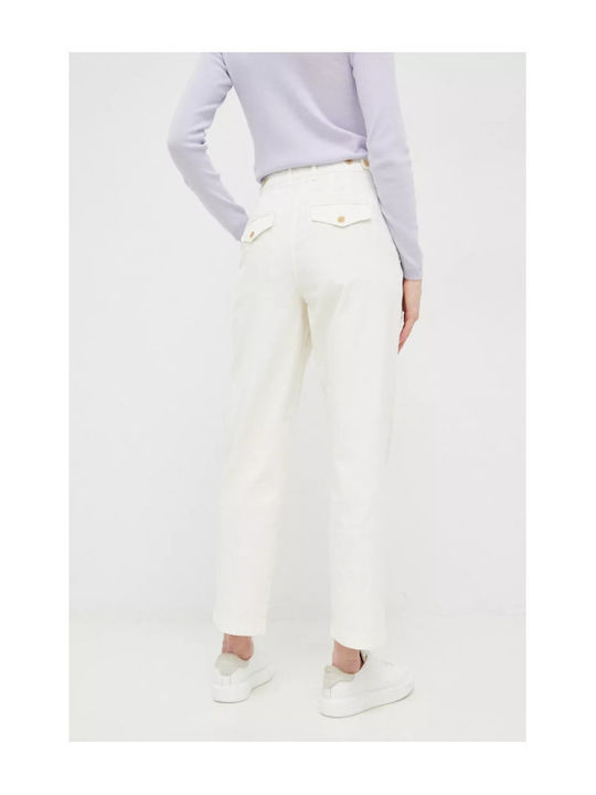 Tommy Hilfiger Women's Chino Trousers in Relaxed Fit Beige