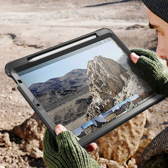 Supcase Unicorn Beetle Pro Back Cover Ανθεκτική Μαύρη (iPad 2022 10.9'')