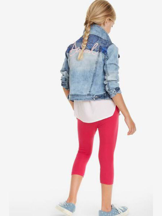 Kids Legging Capri Red Cross