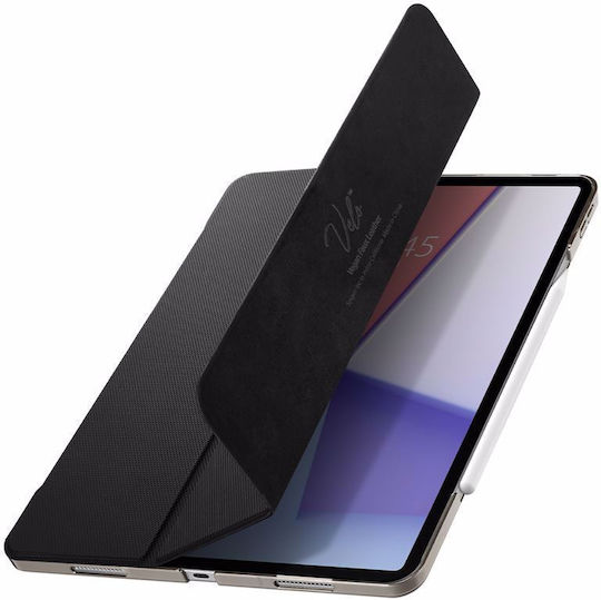 Spigen Liquid Air Folio Flip Cover Ανθεκτική Μαύρη (iPad Pro 2022 11'')