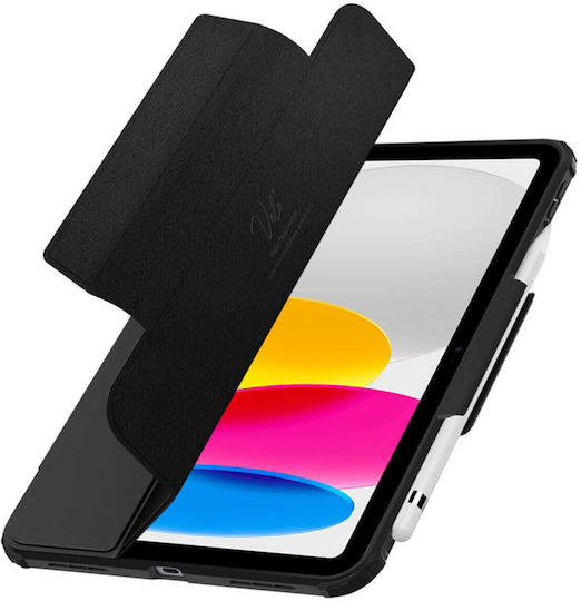 Spigen Ultra Hybrid Pro Flip Cover Black iPad 2022 10.9''