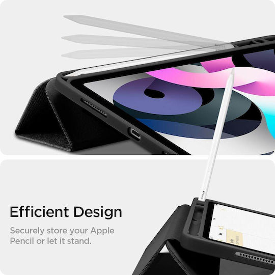 Spigen Urban Fit Folio Flip Cover Μαύρη (iPad 2022 10.9'')
