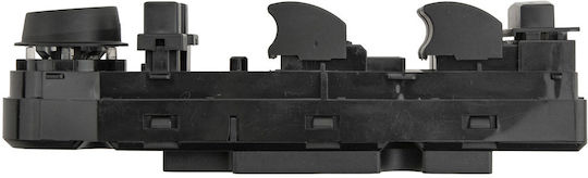 NTY Διακόπτης Παραθύρων Αυτοκινήτου για BMW X3 E83 4pin Μαύρο