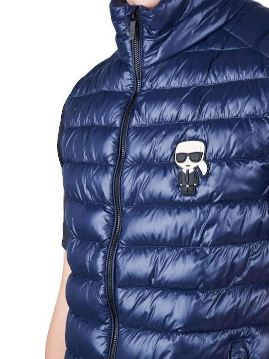 Безръкавно Puffer Мъжко Яке Синьо